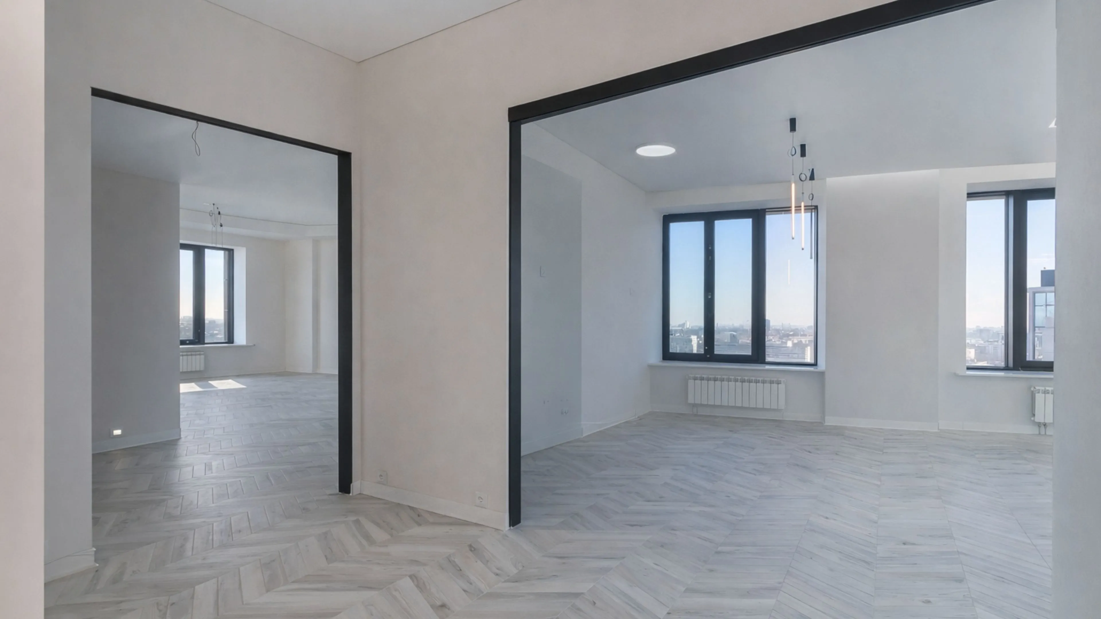 Interior view of new residential windows by Insta glass dallas